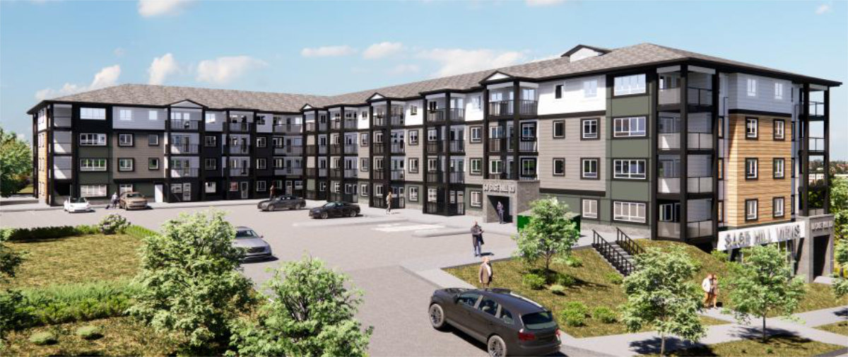 image of the Living Well Ospika complex in Prince George BC