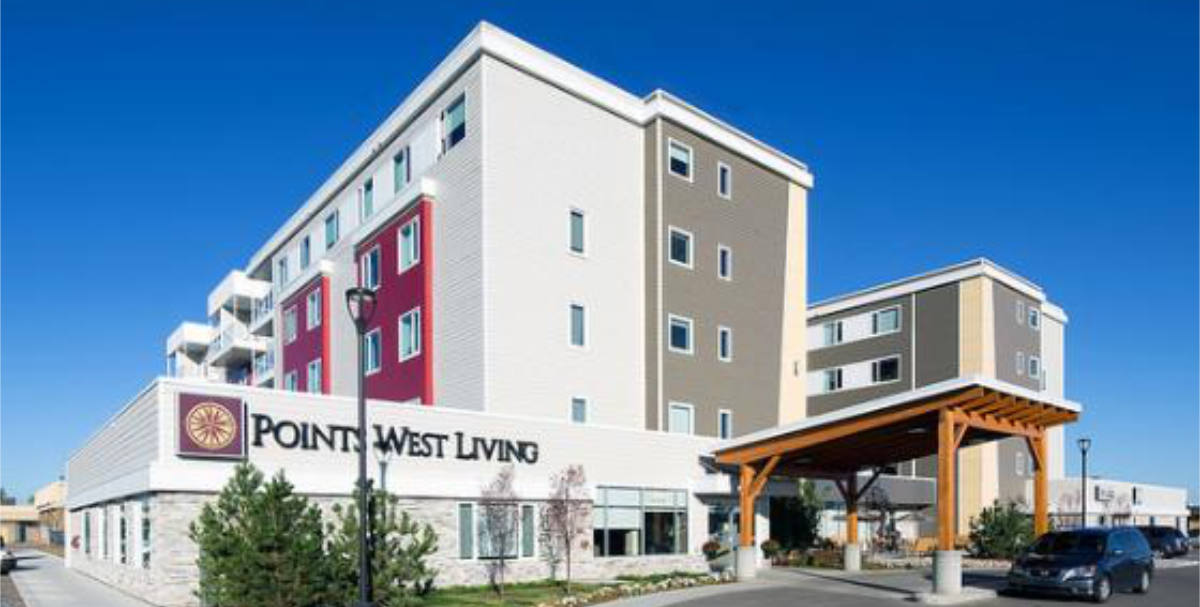 photo of the Points West Living Facility in west Red Deer, AB